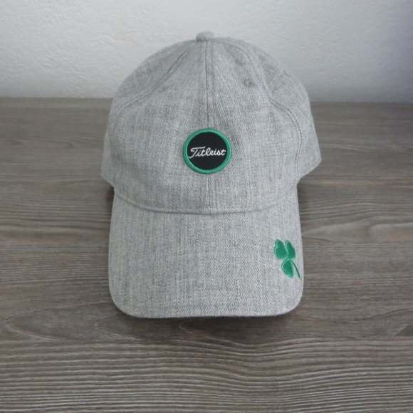 Titleist Other - New Titleist Shamrock Applique Wool Blend Cap Heathered Grey